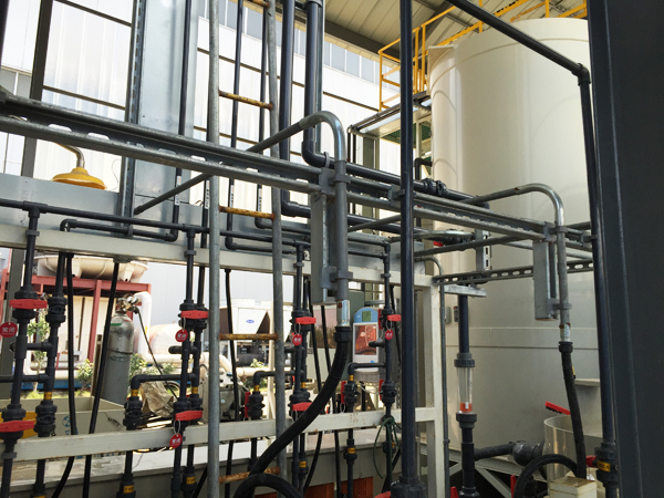 水处理设备生产车间中焊接方法的介绍