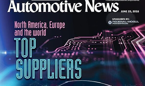 2018年度全球汽车零部件供应商百强榜出炉，中国6家企业入选